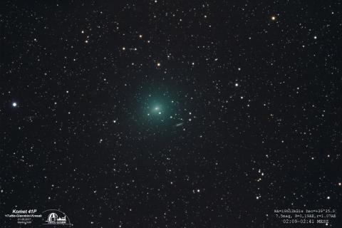 Komet 41P am 01.05.2017 vor NGC 6585